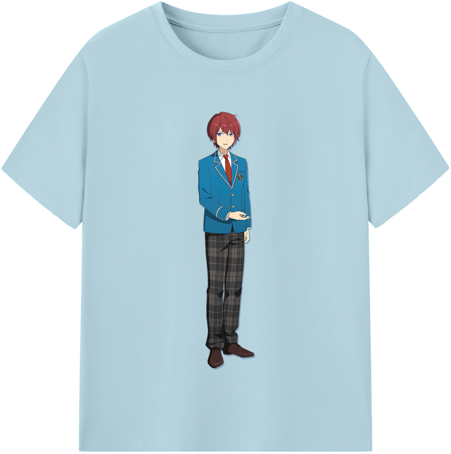 （画像用） あんさんぶるスターズ! Ensemble Stars 綿100％半袖Tシャツ（フロントプリント）